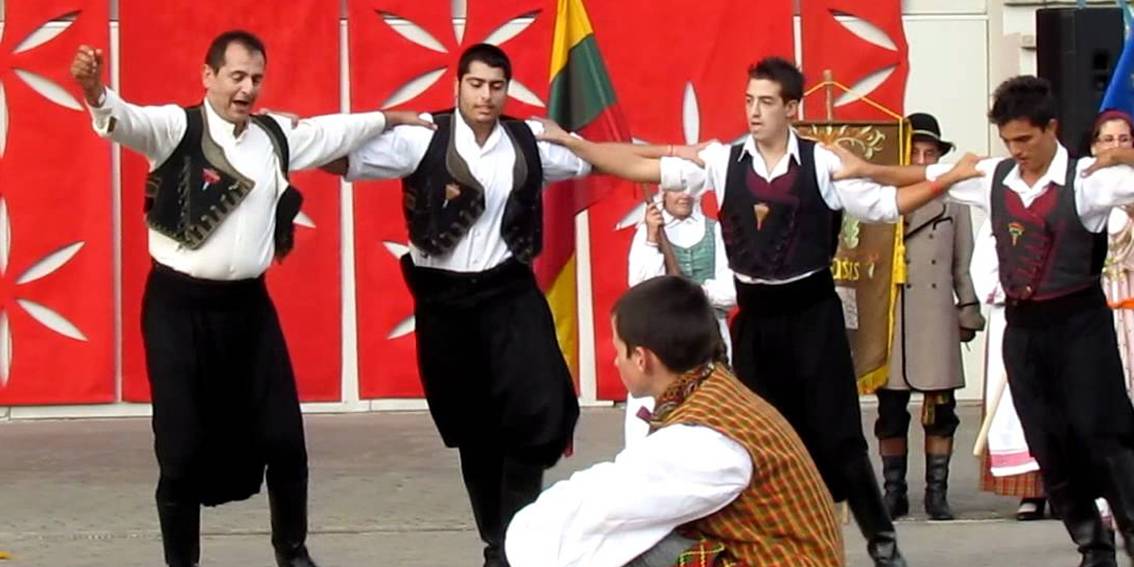 The Cyprus Traditional Dance Syrtos