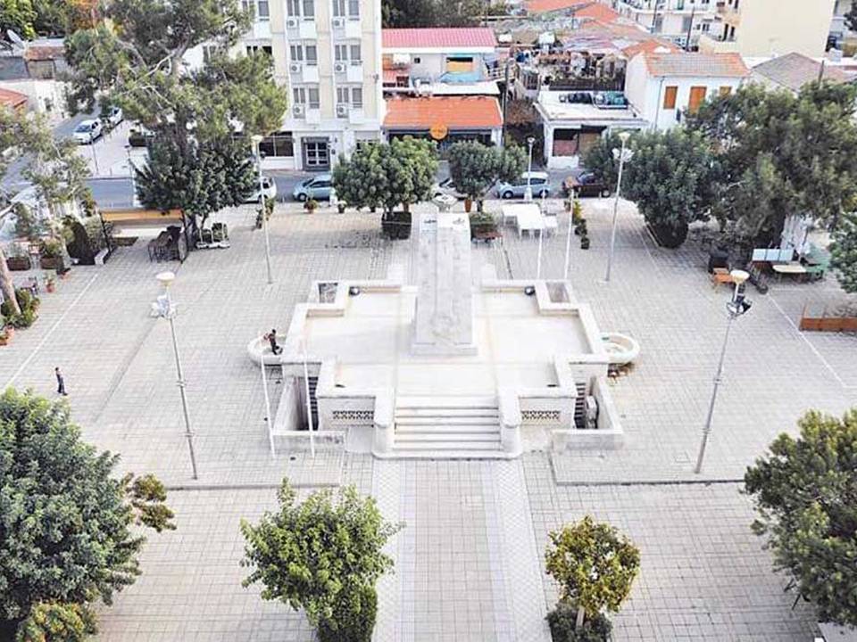 Heroes Square in Limassol