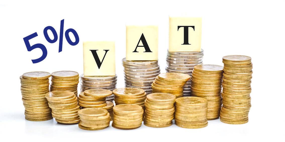 New Law Out to Reduce the VAT rate to 5% on purchases