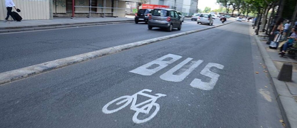 Bus Lane in Limassol