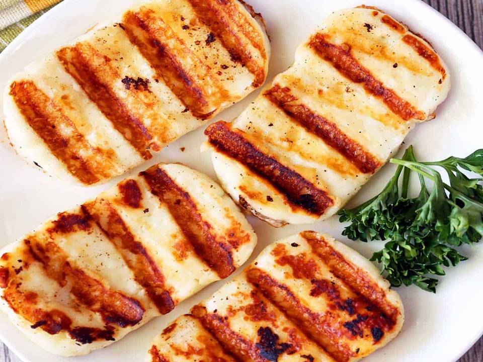 Grilled Halloumi