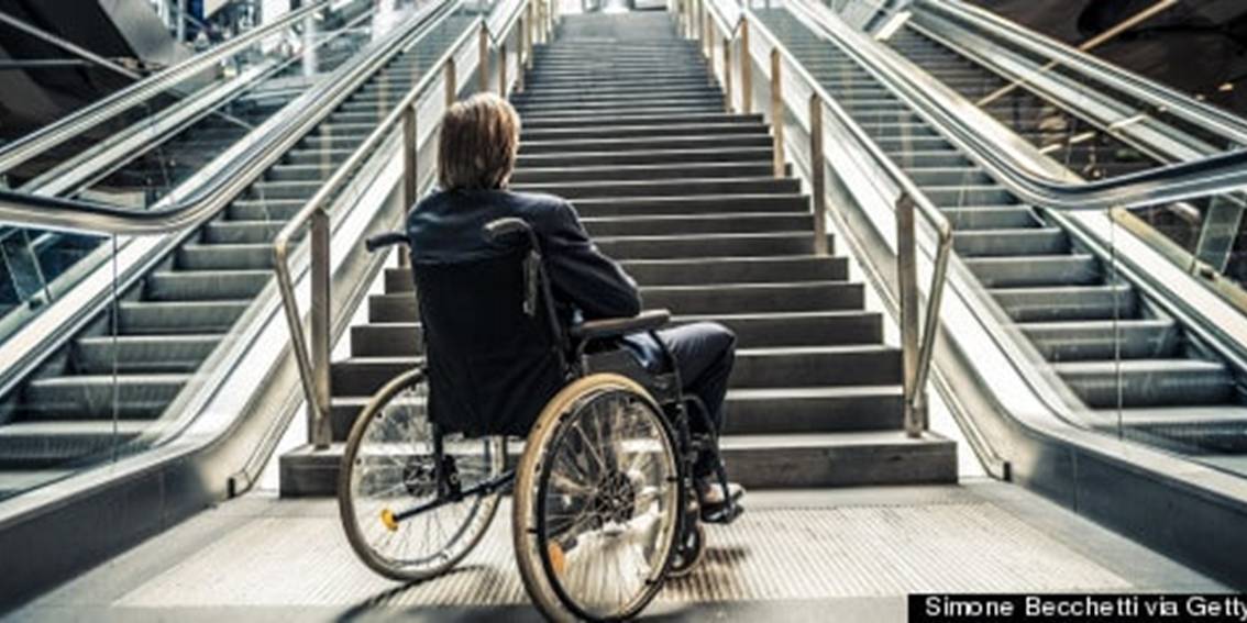 Man on a Wheel Chair