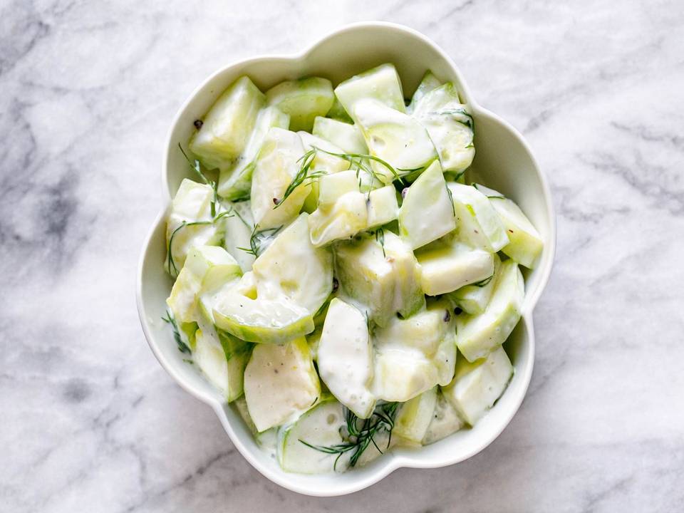 Tzatziki Cucumber Salad