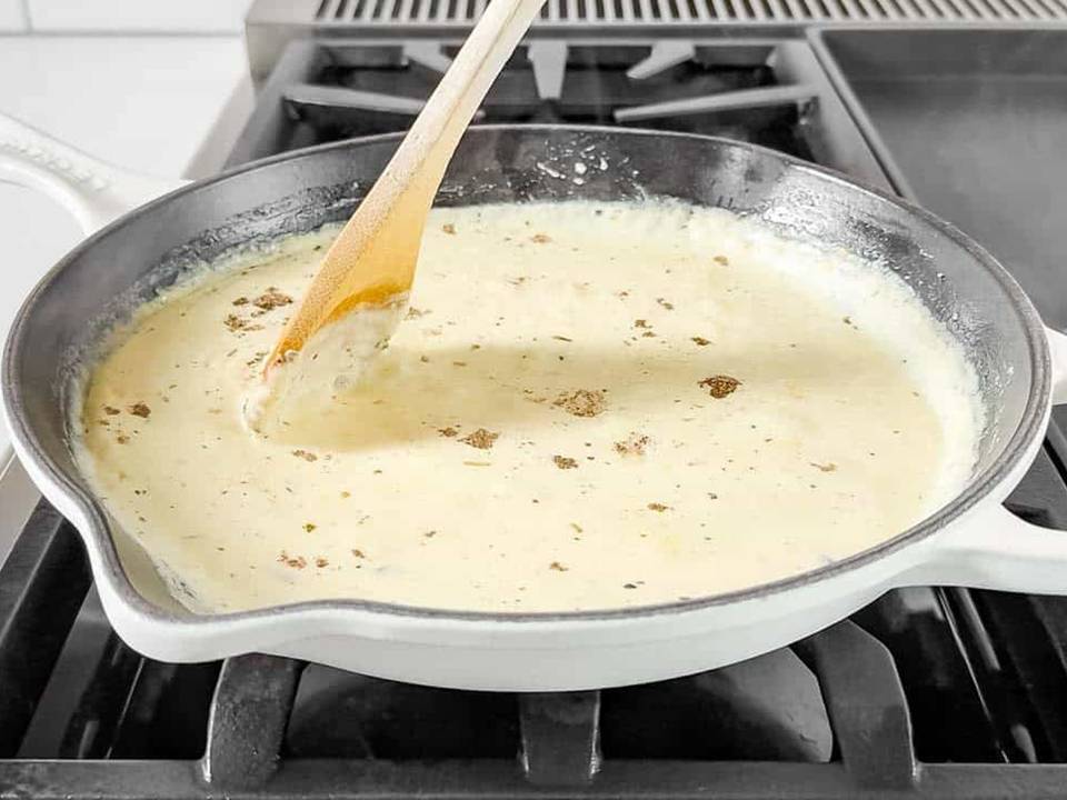 Lemon White Cream Sauce