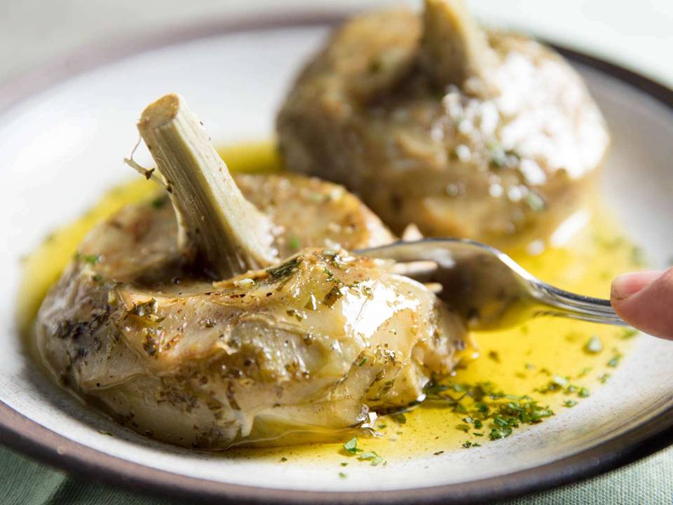 Artichokes Heads with Lemon