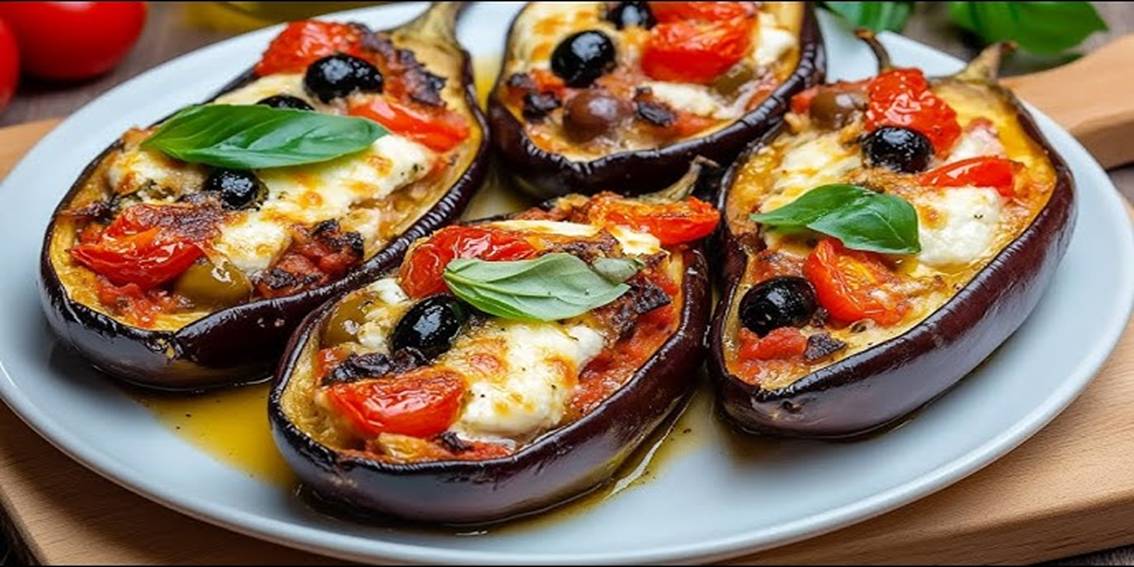 Eggplant with Tomatoes