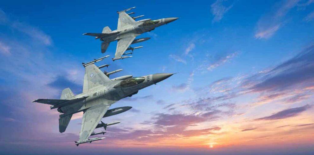 F-16 fighter jets from Greece: Greece has answered the call. As Iranian drones target British bases on the island,