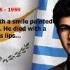 He died with a smile painted on his face. He died with a smile on his lips
