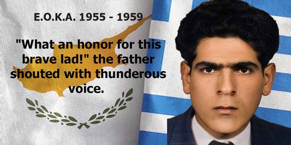 "What an honour for this brave lad!" the father shouted with thunderous voice. The prisons trembled from the songs of the condemned men.