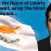 He painted the figure of Liberty on his cell wall, using the blood from his wounds...