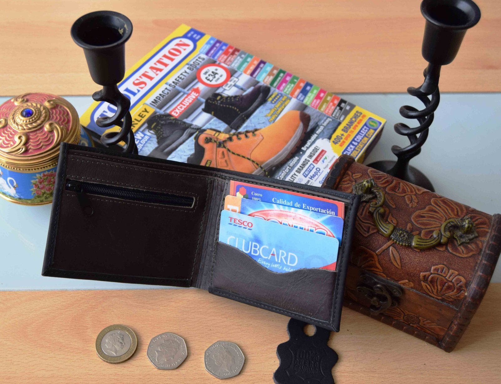 Real Leather Wallet