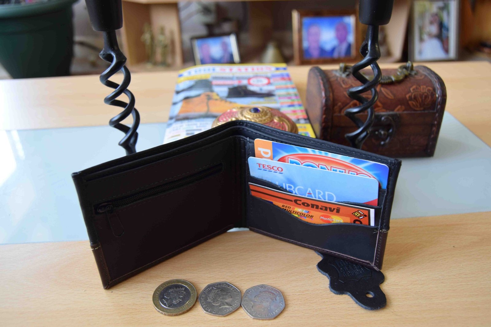 Real High Quality Leather Wallet