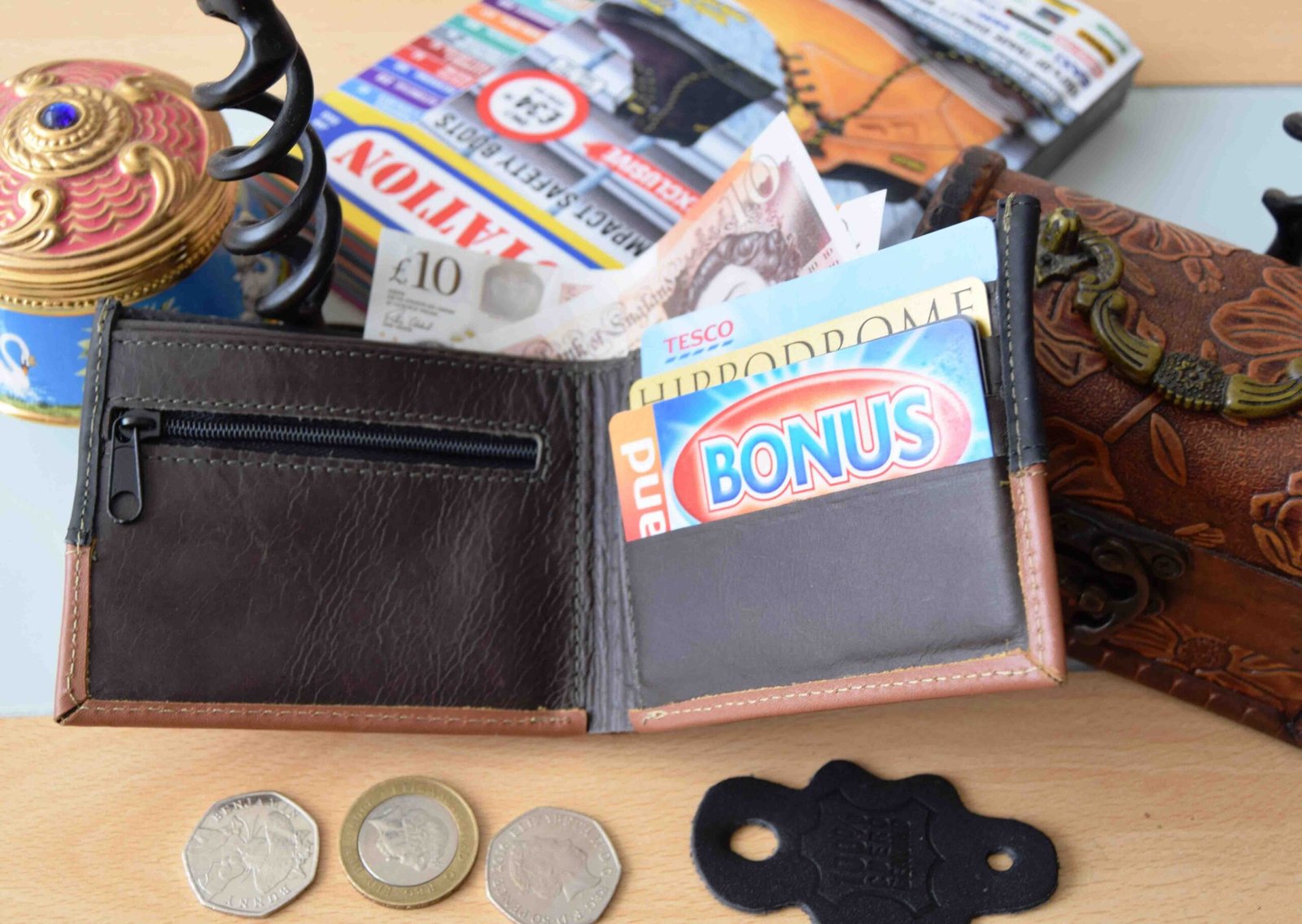 High Quality Leather Wallet Made in Colombia