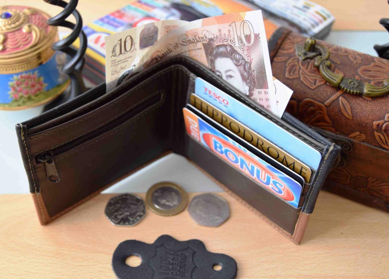 Real High Quality Leather Wallet