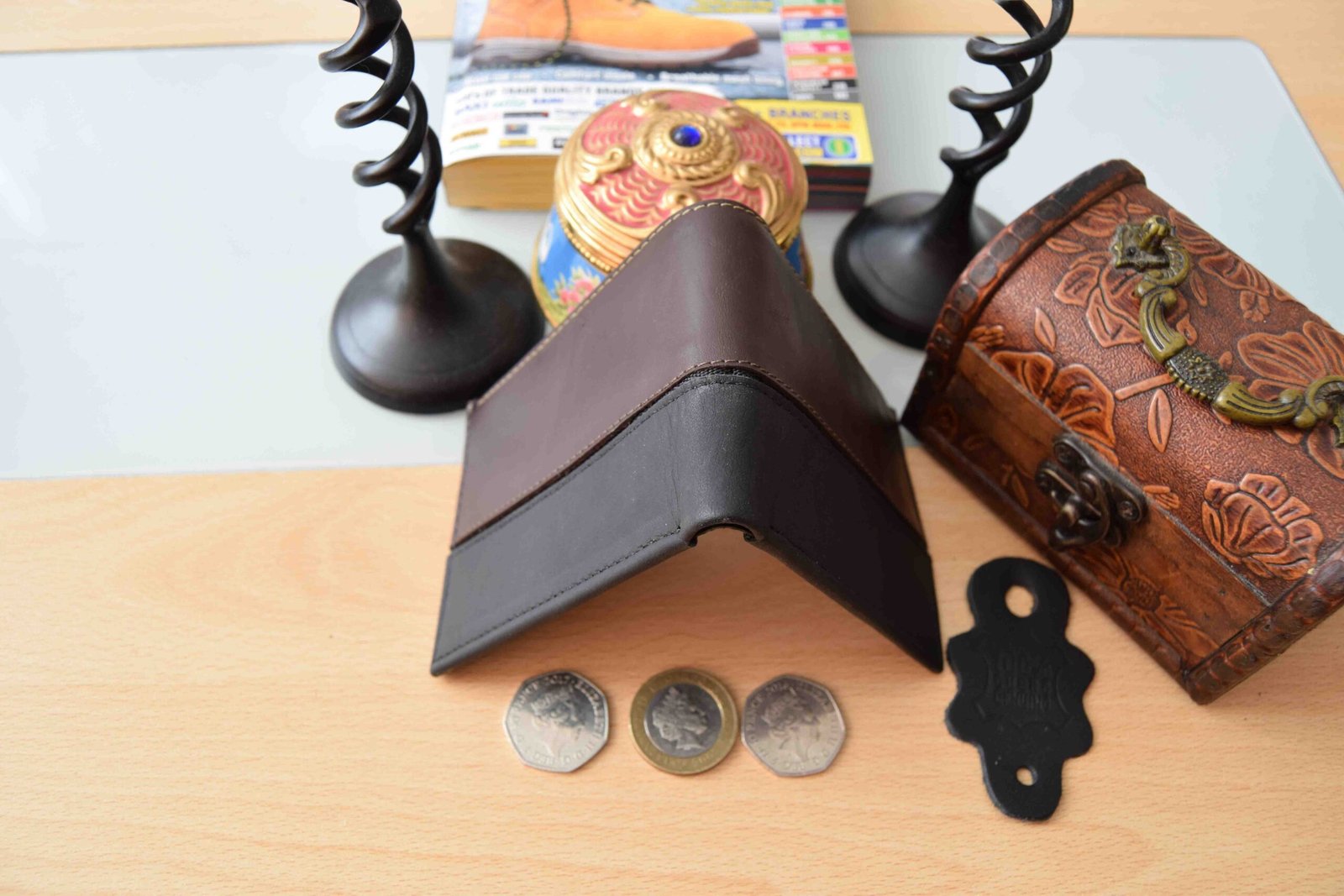 Handmade Real leather Wallet made in Colombia
