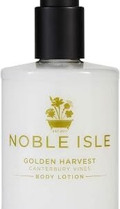 Noble Isle Body Lotion | Best Luxury Body Lotion For Men & Women | Vegan Friendly, Real Perfume, Britain In A Bottle | Made In The UK (250ml, Golden Harvest)