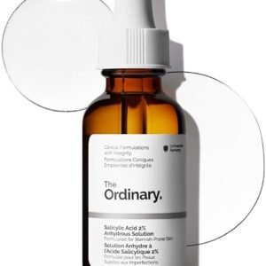 The Ordinary Salicylic Acid 2% Anhydrous Solution, Gentle Exfoliating Serum for Blemish-Prone Skin and Uneven Texture, 30ml