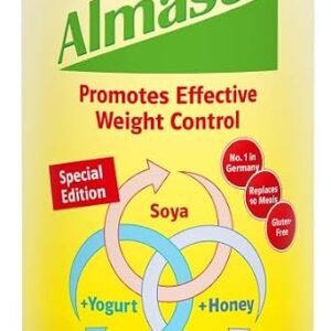 Almased Almond-Vanilla Meal Replacement Shake - Protein Powder for Weight Loss, 500 g