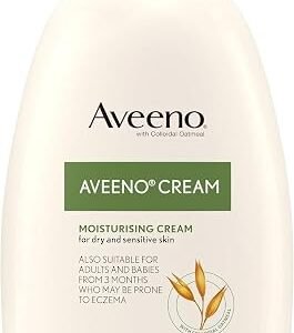 Aveeno Moisturising Cream for Dry and Sensitive Skin (1 x 500ml)