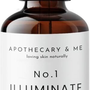 Sensitive Skin Rescue - Illuminate Face Oil - Apothecary & me - Jojoba Oil, Argan Oil & Vitamin E Oil (Soothes Eczema, Psoriasis, Dermatitis - Deep Hydration)