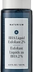 Naturium BHA Liquid Exfoliant 2%, Leave-on Face & Skin Care Pore Exfoliant, with Salicylic Acid & Bioactive Fruit Acids | 4.0 FL OZ / 120 ML