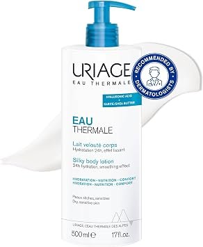 Uriage Nourishing Body Lotion, Eau Thermale Daily Hydrating Moisturizer