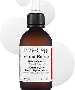 Dr Sebagh Serum Repair (50 ml) - Award-Winning Hyaluronic Acid Facial Hydrator - Anti Aging & Wrinkle - Skin Moisturizing & Repairing Formula - Collagen Boosting Youthful Glow For Women & Men