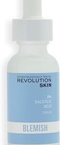 Revolution Skincare London, 2% Salicylic Acid, Targeted Blemish Face Serum, Lightweight & Oil Free, 30ml