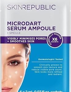 Skin Republic Microdart Serum + Spicule | Smooths Texture & Refines Pores | 12ml