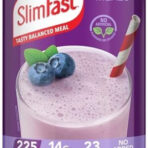 SlimFast ? Meal Replacement Powder ? Blueberry Flavour ? 584g 16 Servings