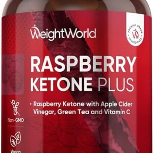 Raspberry Ketone Plus - 180 Vegan Capsules - 3 Months Supply