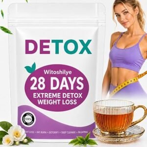 Vegan Tea - Herbal Blend with Dandelion, Vitamin C, Vitamin B, Natural Wellness, Gentle Cleanse & Metabolism & Healthy Weight Support, Vegan, Digestive Health for Women & Men 28 Days Herbal Tea