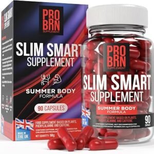 Pro BRN Weight Management & FB Capsules ? Thermogenic Formula, 194mg Caffeine, Citrus Aurantium & Green Tea ? Metabolism & Energy Support, 90 Vegan Capsules, 45 Day Supply, Made in UK