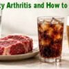 Gouty arthritis is a type of arthritis caused by the accumulation of uric acid crystals in the joints, triggering inflammation.